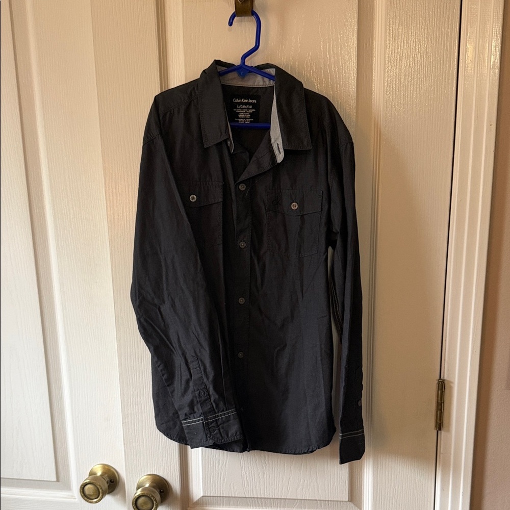 Calvin Klein Gray Shirt
